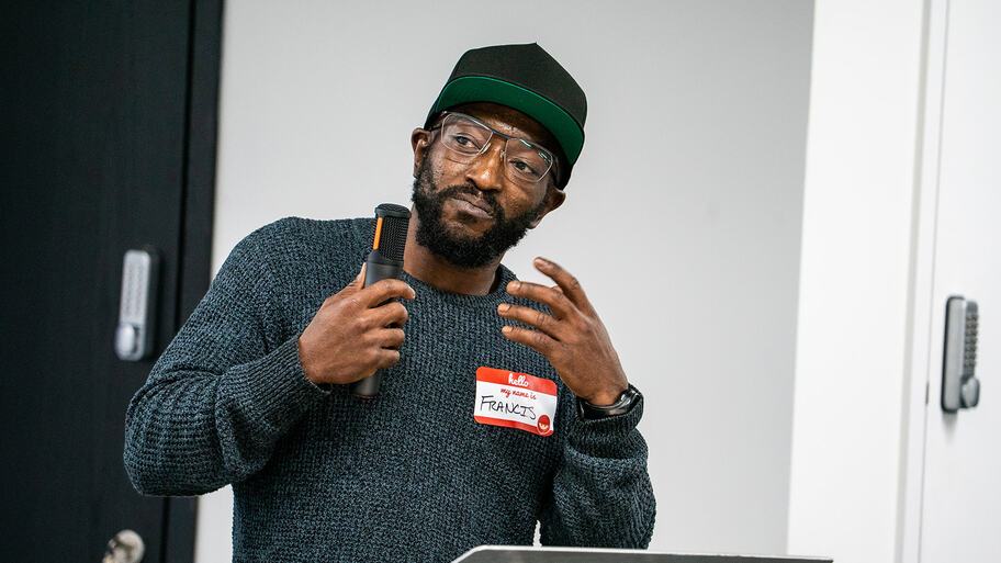 99 seconds with Francis Kamara at MoT London  image