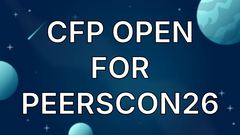 CFP open for PeersCon26 image
