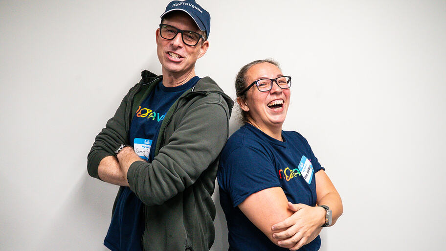 They tried so hard to be serious image