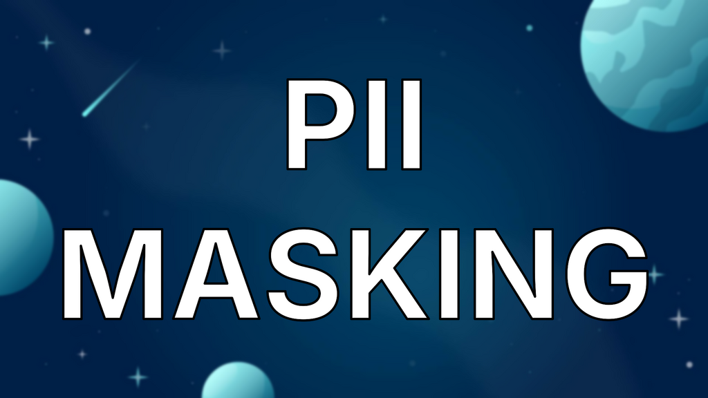 PII masking image