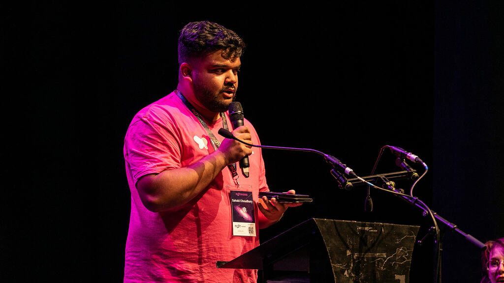 Sahabi Choudhury on the MoTaCon Stage  image
