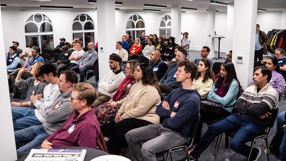 The audience at MoT London image