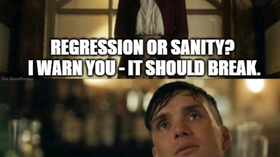 The Regression Ritual image