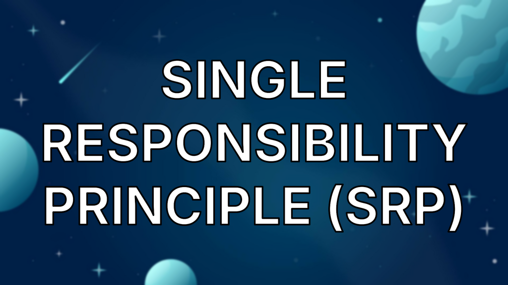 Single Responsibility Principle (SRP) image