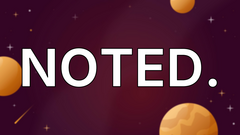 Noted. image