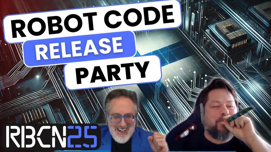  RoboCon 2025 - RobotCode 1 0 Launch Party  image