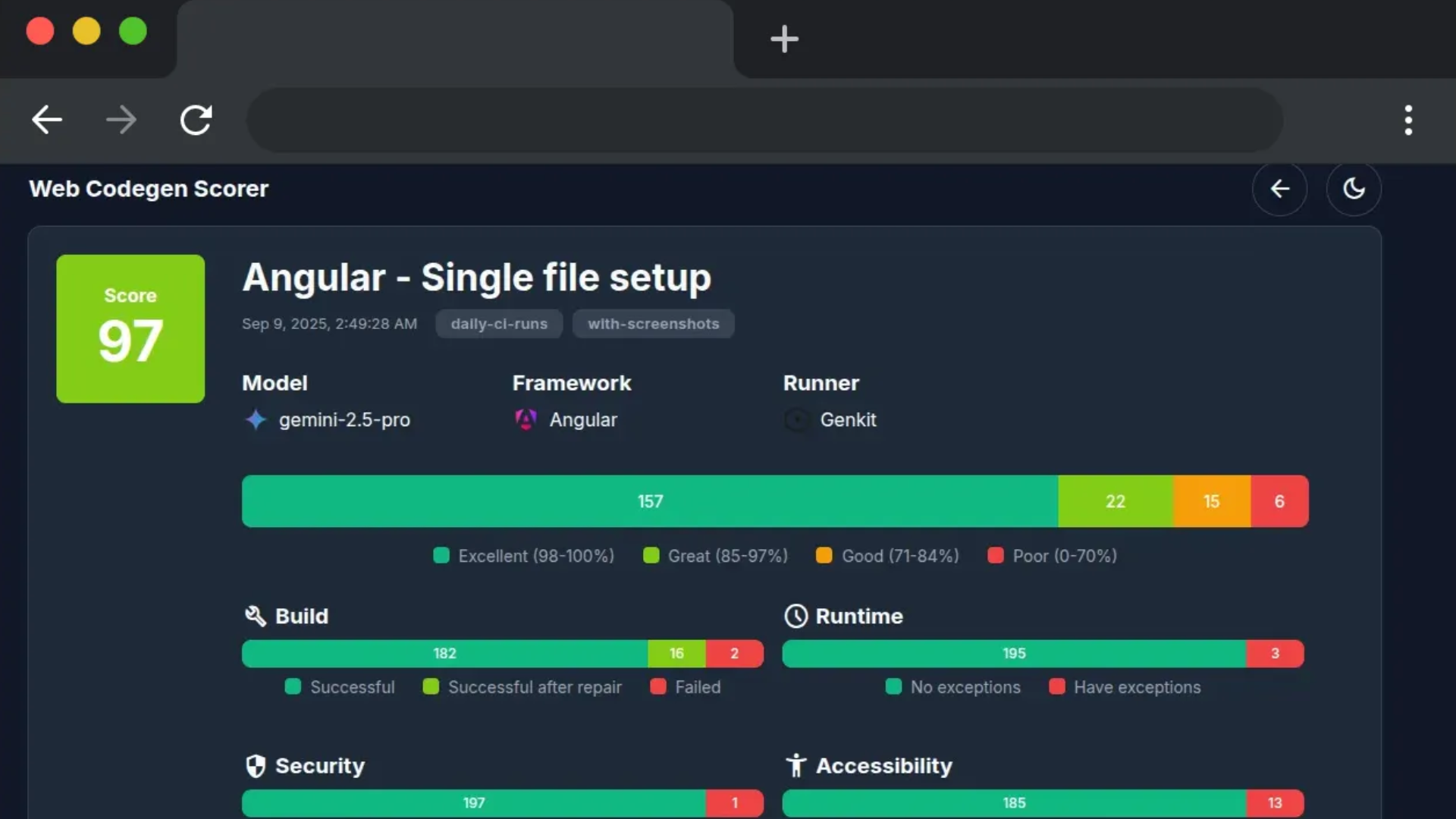 Web Codegen Scorer image