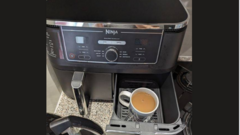 I also wonder if they tried to put the kettle in one of the trays. image