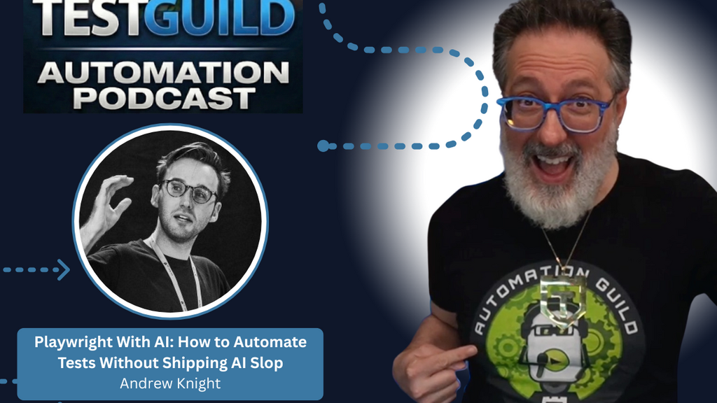 Playwright With AI: How to Automate Tests Without Shipping AI Slop with Andrew Knight image image