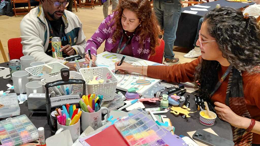 Beautiful crafts at Craft Table  image