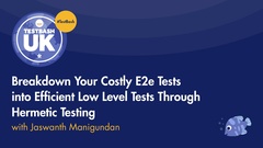 End-to-end tests are really good testing solutions that provide greater confidence in the system that it tests. image