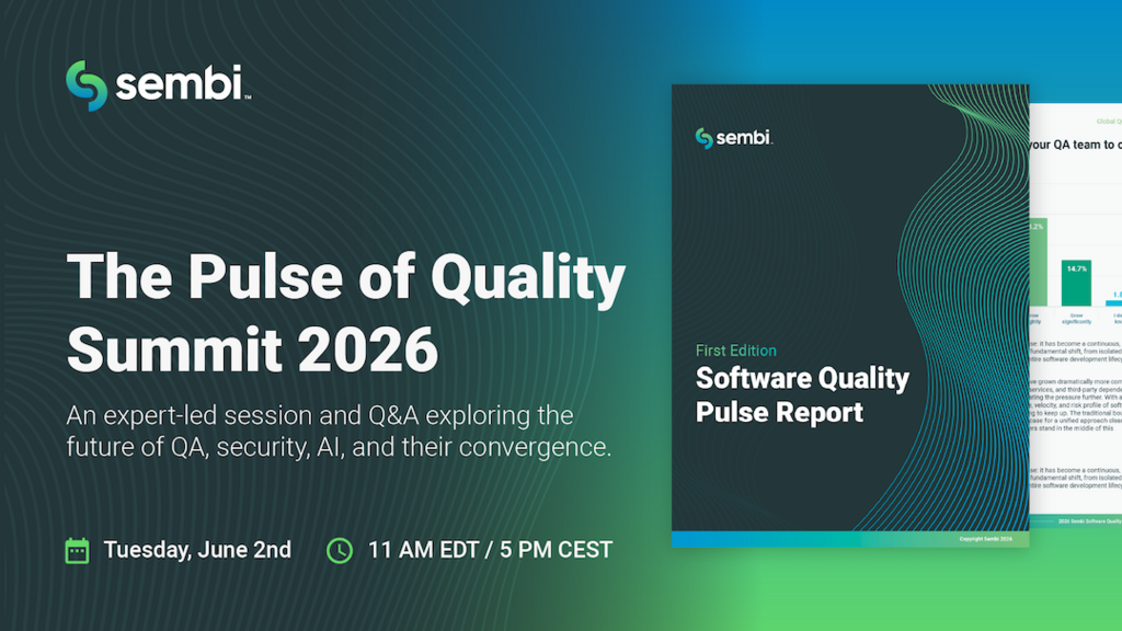  The Pulse of Quality Summit 2026  image