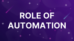 Role of Automation image