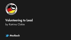 Volunteering to Lead - Katrina Clokie image