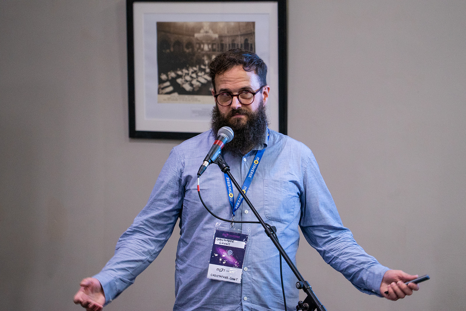 Chris Chant Workshopping at MoTaCon