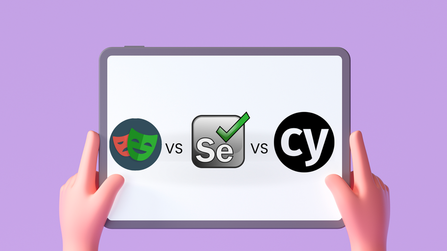 Playwright VS Selenium VS Cypress: image