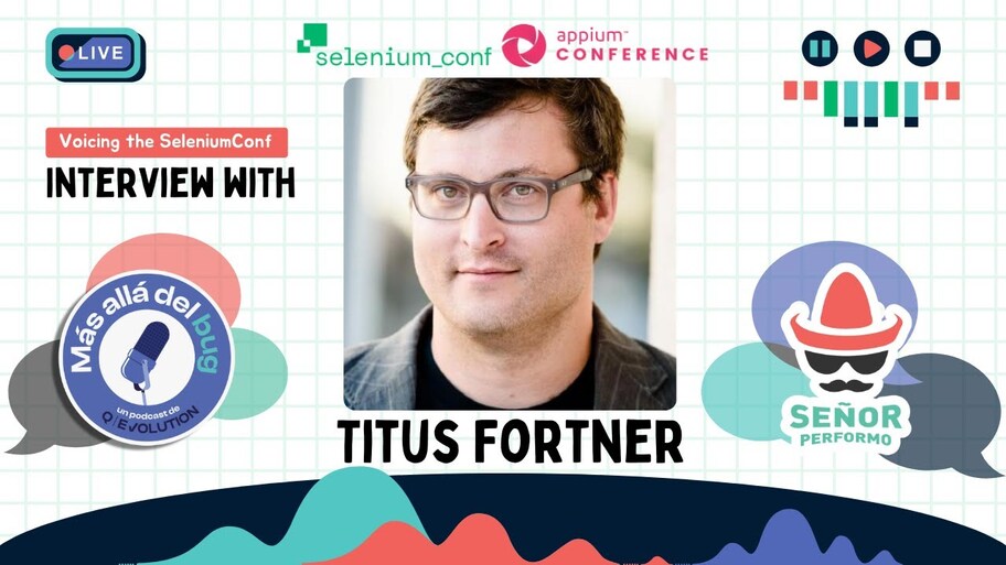 Interview with Titus Fortner from @SeleniumConf 25 image