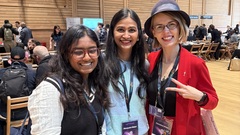 I met Christine pinto at test bash! image