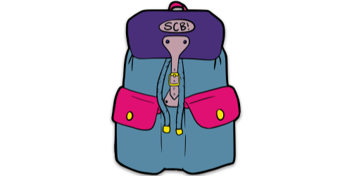SelfCare Backpack logo