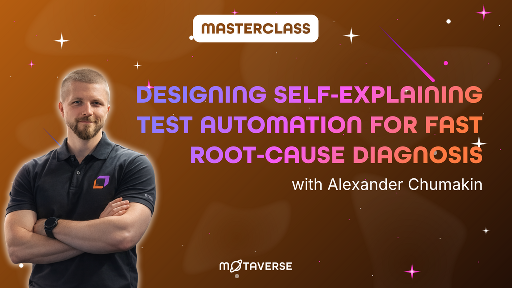 Designing self‑explaining test automation for fast root‑cause diagnosis banner image