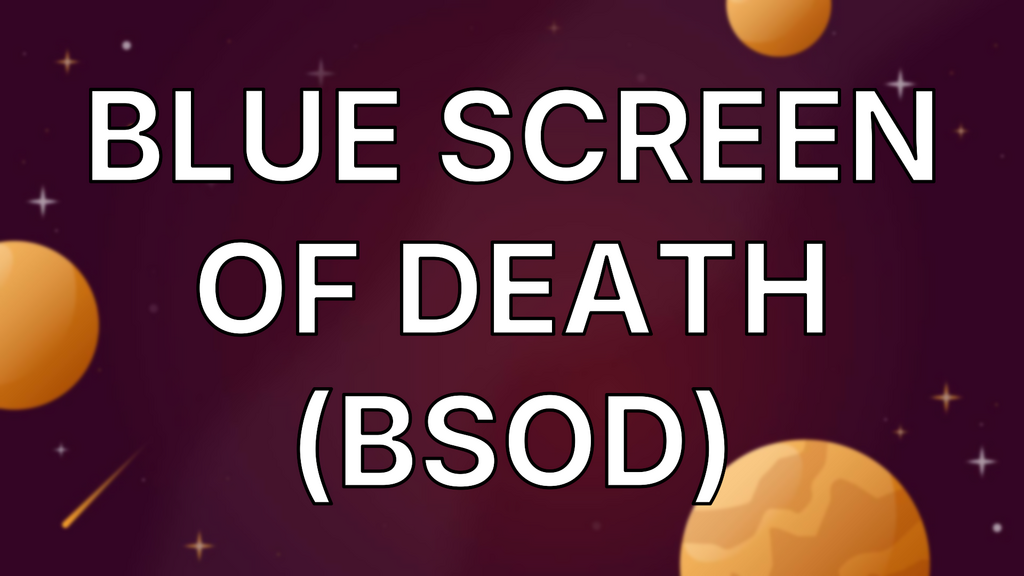 Blue Screen of Death (BSoD) image