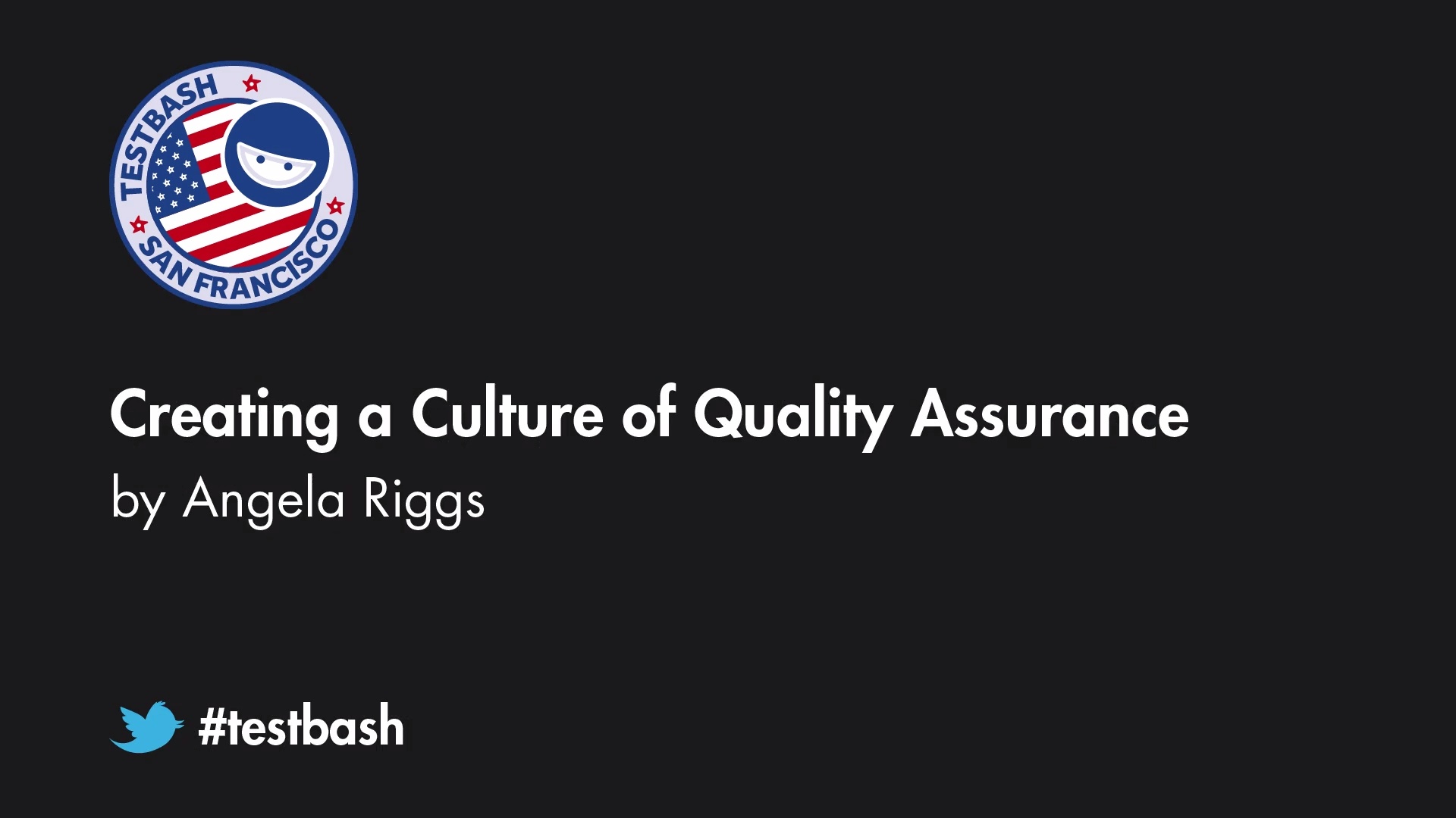 Creating a Culture of Quality Assurance - Angela Riggs | Ministry of ...