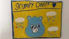 Grumpy Office: This is my happy face image
