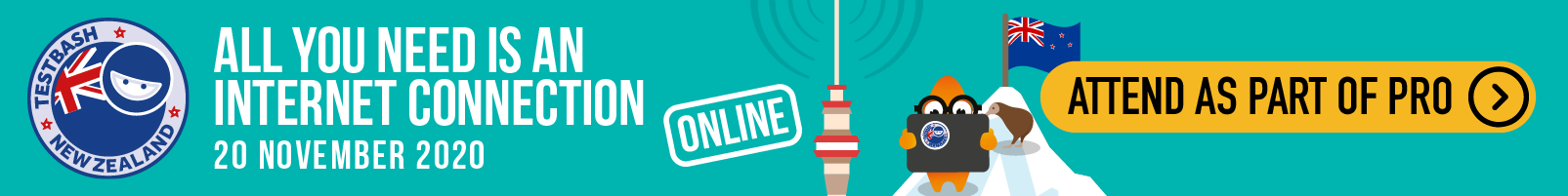 TestBash New Zealand Online 2020 banner image