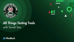 Sonali Das shares lots of her automation insight in this testing tool focused Ask Me Anything image