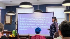 Melissa Rocks gave a powerful and practical talk at Leeds Testing Atelier, tackling a topic that affects far more people than many realise: accessibility.

Melissa shared a great quote from Mozil... image