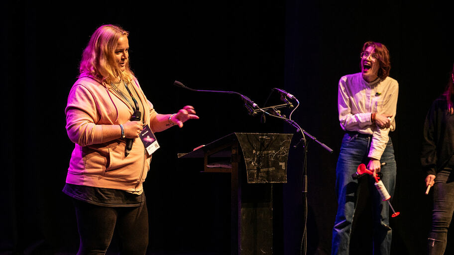 The 99 second talk that broke all the rules image