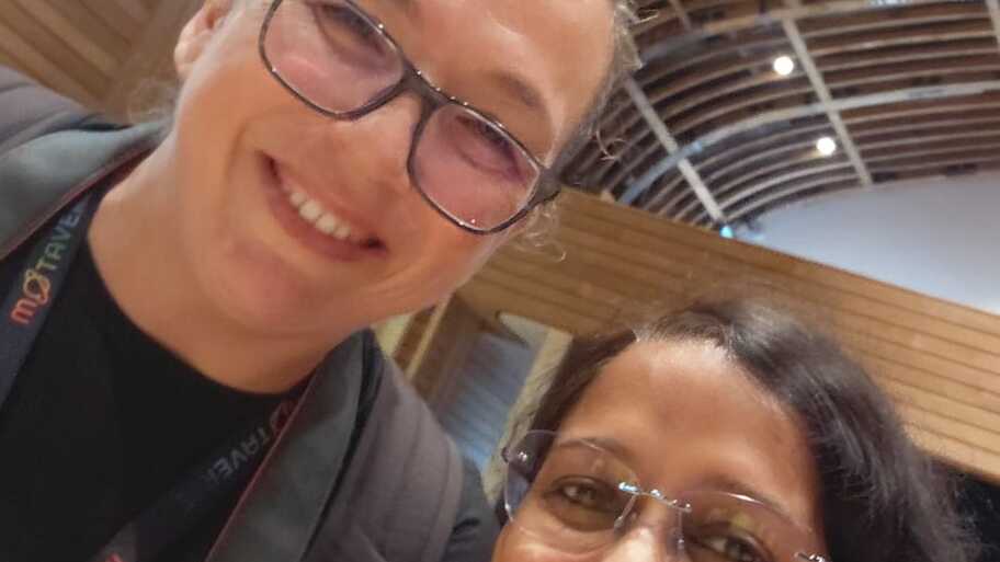 Selfie with Rosie - Always inspiring to meet you image