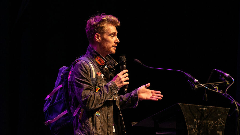 Luke Lattimer on the 99 second stage at MoTaCon  image