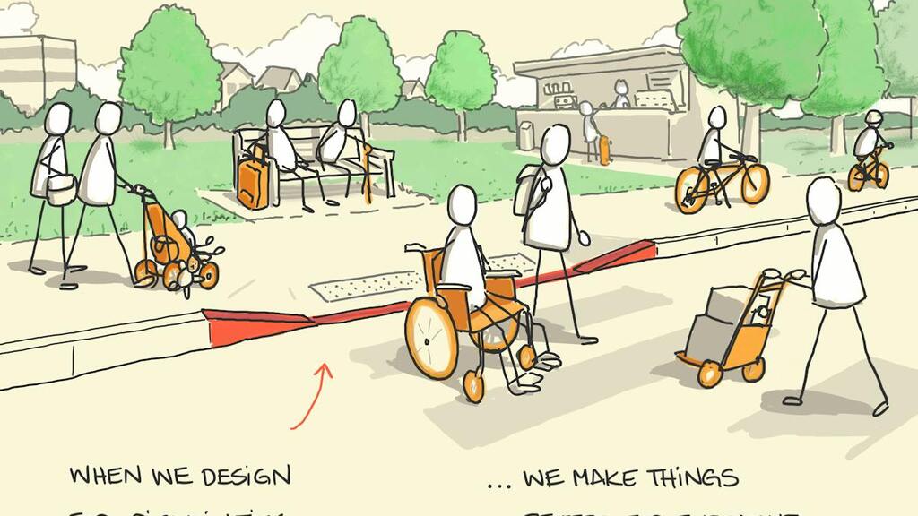 The curb-cut effect image