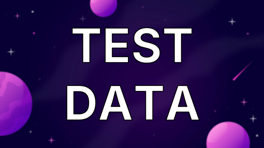 Test Data image