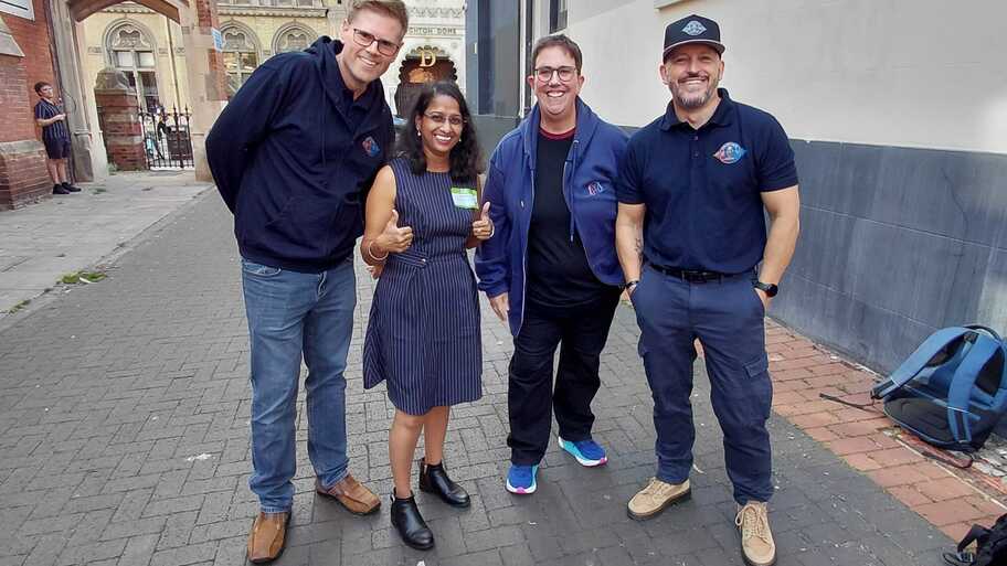 Not planned… just a navy blue coincidence! image