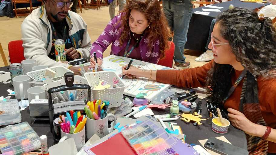 Beautiful crafts at Craft Table  image