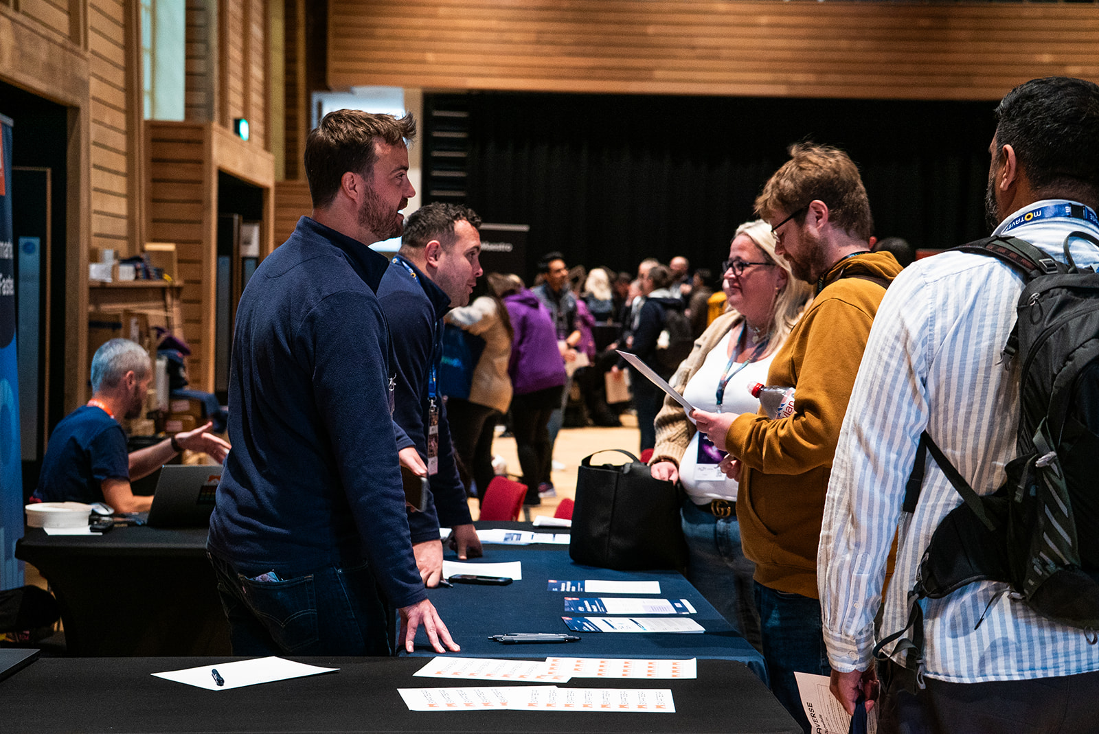 The SmartBear sponsor stand at MoTaCon.