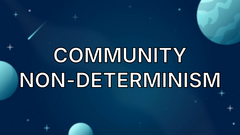 Community non-determinism image