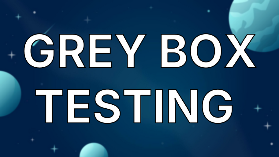 Grey box testing  image