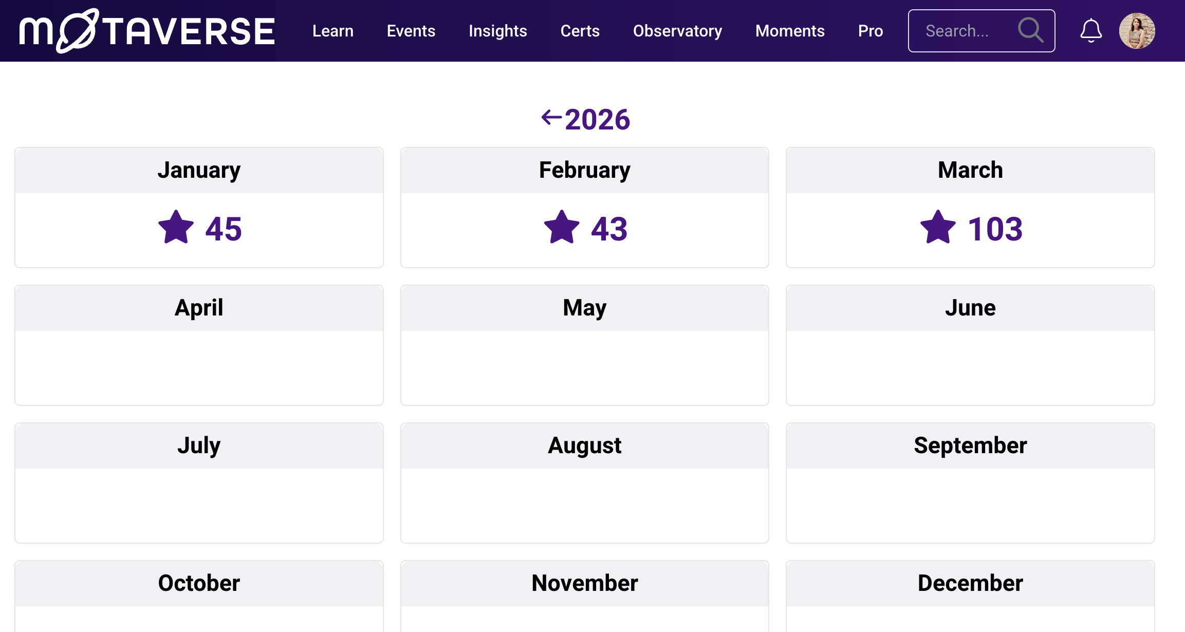 Century in March - 100+ stars  image