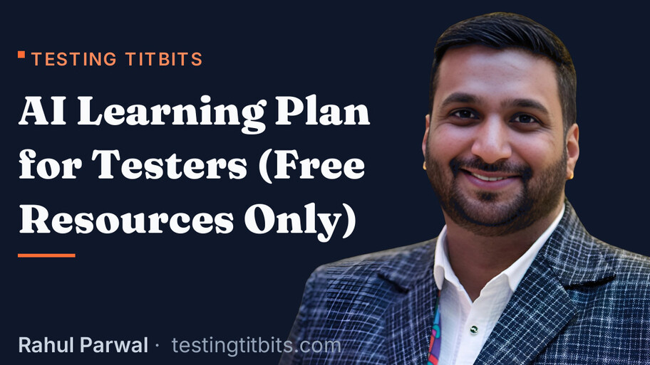 AI Learning Plan for Testers (Free Resources) image