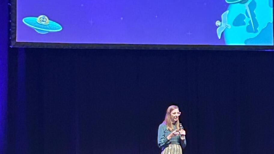 The fabulous Emily on stage image