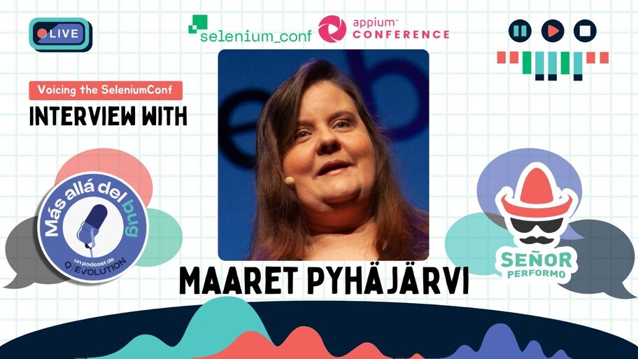Interview with Maaret Pyhäjärvi from @SeleniumConf 25 image
