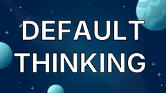 Default thinking  image