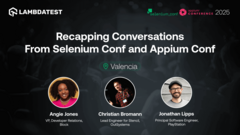 Recapping Conversations From Selenium Conf and Appium Conf 2025 image