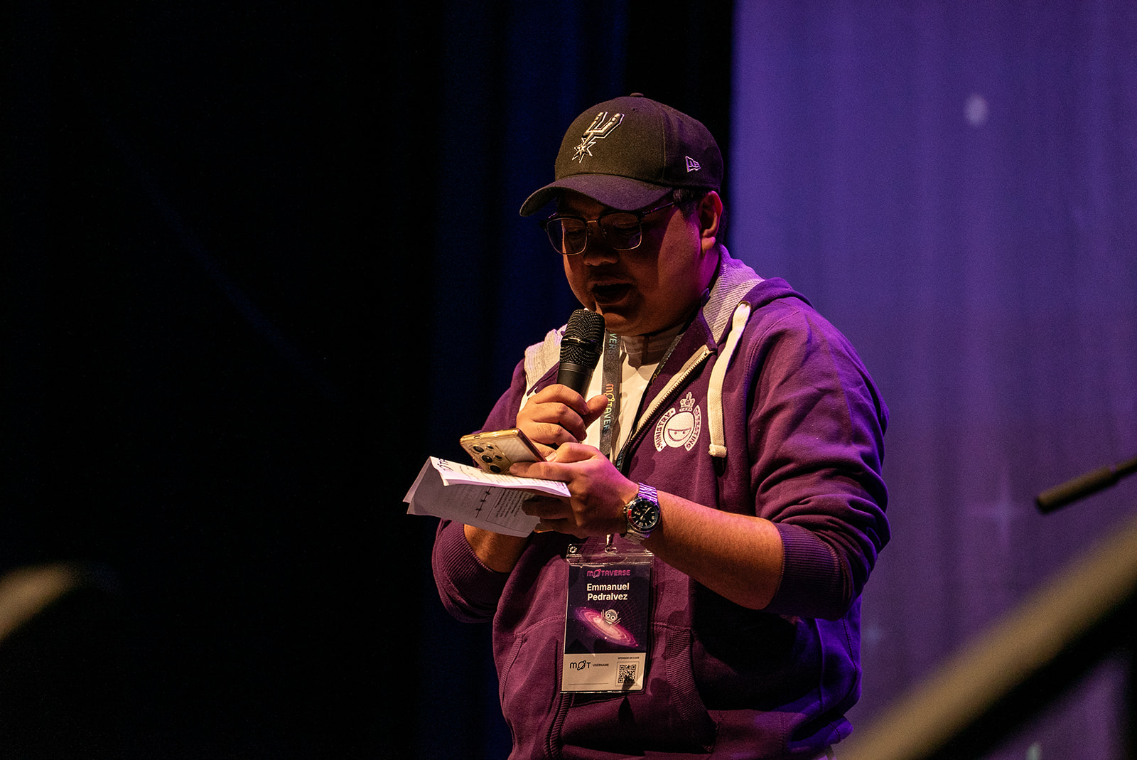 Emmanuel Pedralvez joined the 99 second stage