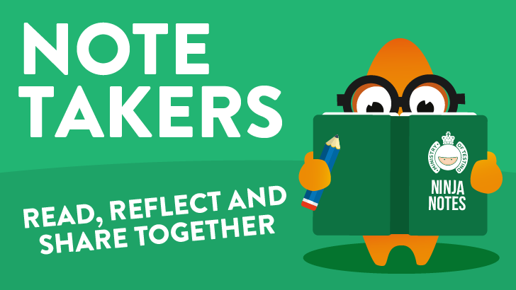 Note Takers – Aspiring To Lead banner image