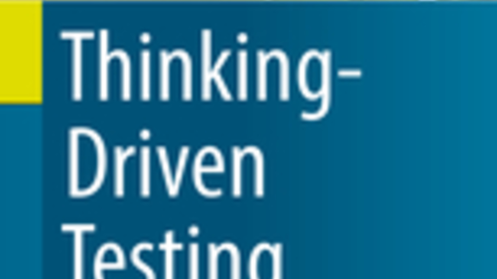 Thinking-Driven Testing. The most reasonable approach to quality control image