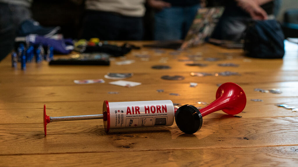 A photo of an airhorn from MoT London image